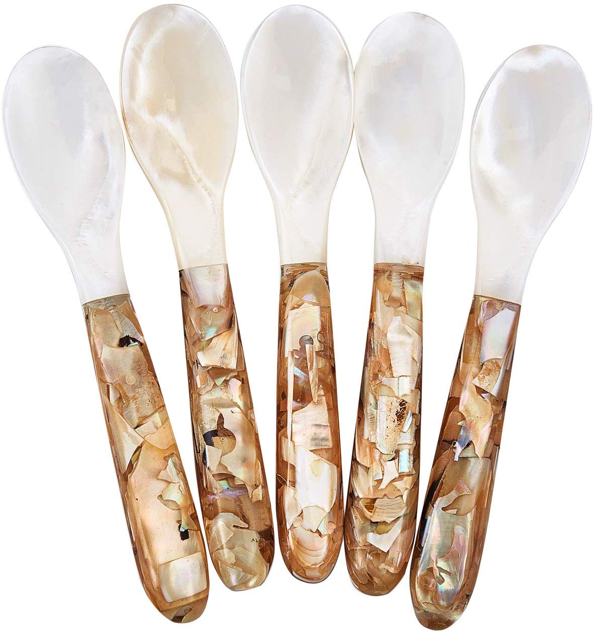 Mother of Pearl Spoon MOP Caviar Spoon, Tea spoon, coffee spoon CS57 Vitracraft